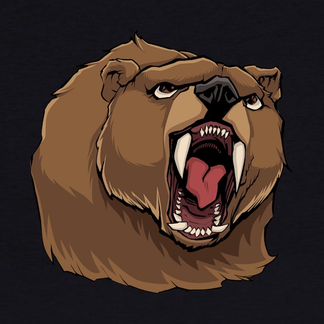 Angry Bear by Malchev